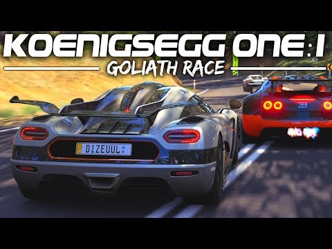 Forza Horizon 3 Koenigsegg One:1 Goliath Race Gameplay