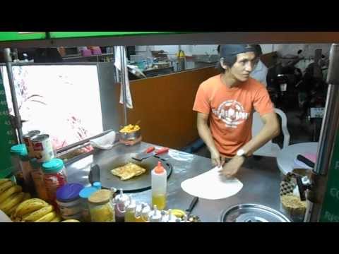 Банановые блинчики