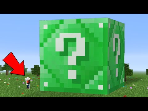 UZAY EN BÜYÜK ZÜMRÜT ŞANS BLOKLARI - Minecraft