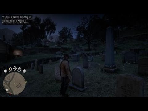 Red Dead Redemption 2 - Cigarette Card Location 1 Famous Gunslinger Frank Heck