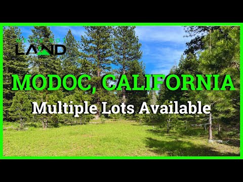 Land For Sale - Multiple lots in Modoc County, CA - Key Features