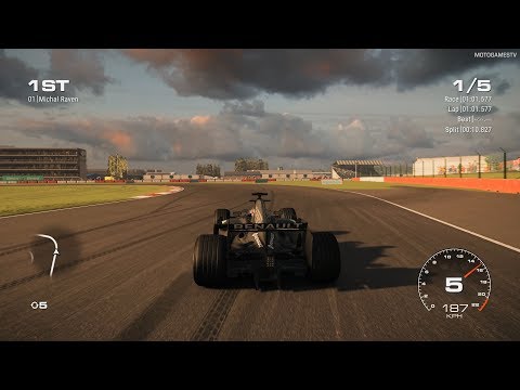 GRID [2019] - Renault R26 (GRID Edition Carbon) at Silverstone GP 2009 Circuit Gameplay [4K 60FPS]
