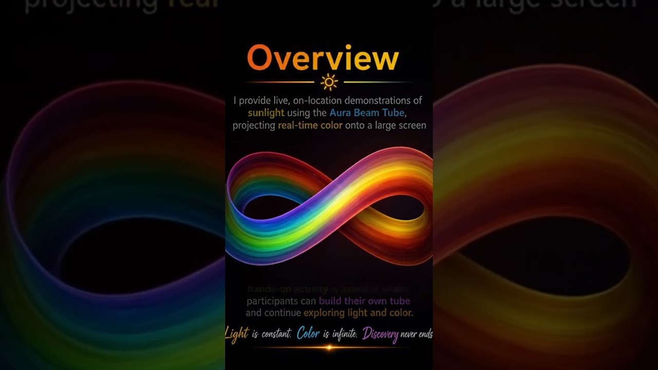 Promotional video thumbnail 2 for The Ultimate Aura Experience (Live Sunlight Technology)