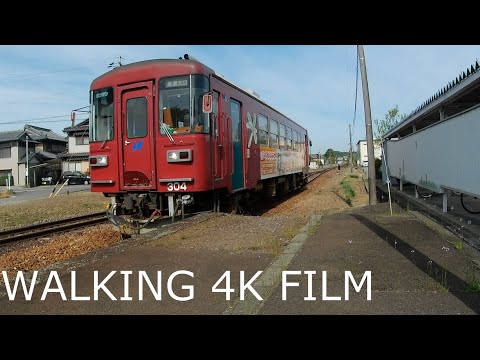 [4K] Walking Around Tomika station Virtual Tour 2021[Electric train]