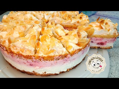 Hansen-Jensen cake with raspberries, a dream 🥰