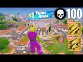 100 Elimination Solo vs Squads Wins Full Gameplay (Fortnite Chapter 5 Ps4 Controller)