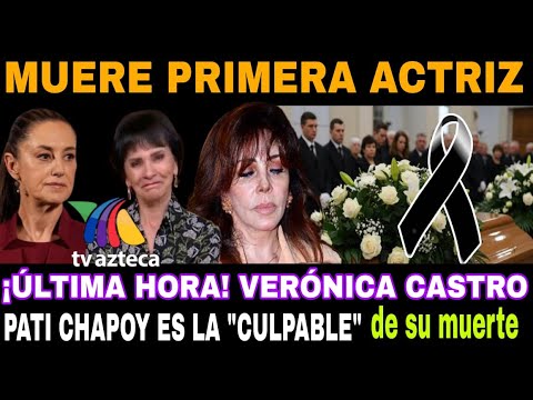 ✝️MOURNING IN THE ENTERTAINMENT WORLD: ICONIC ACTRESS VERONICA CASTRO DIES / BAD NEWS