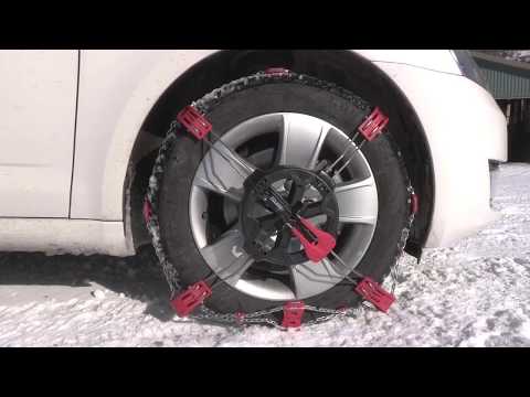 POLAIRE STEEL GRIP : CHAINE A NEIGE FRONTALE ACIER - MONTAGE SUR SKODA
