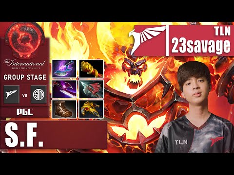 TALON vs TSM FTX | 23SAVAGE TI MODE ON - IMBA HARD CARRY SF | GROUP STAGE - THE INTERNATIONAL 2022