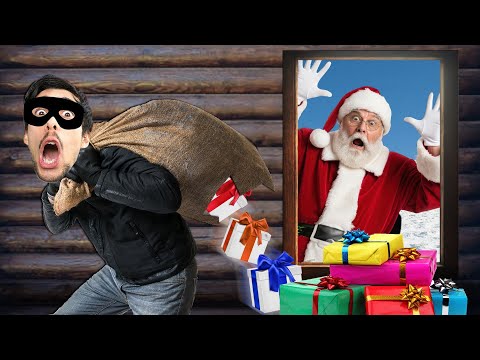 SONO UN LADRO e DEVO RUBARE TUTTI i REGALI DI NATALE a BABBO!!
