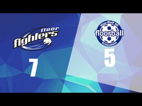 16.Spieltag: FLOOR FIGHTERS - Blau-Weiß 96 Schenefeld | Saison 2017/2018