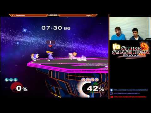 Melee Singles #28 - Losers Semi - Big D (Ice Climbers) vs Wagabooga (Ice Climbers/Ganon)