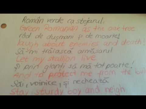 Learn Romanian with Poems - 4 - V. Alecsandri (Romanian/English)