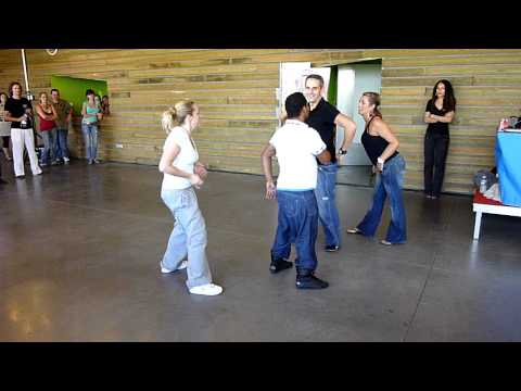 Angouleme Salsa Festival - Stage rueda 2+2 avec Yoanis et Thierry, Magalie et Elena Elegua
