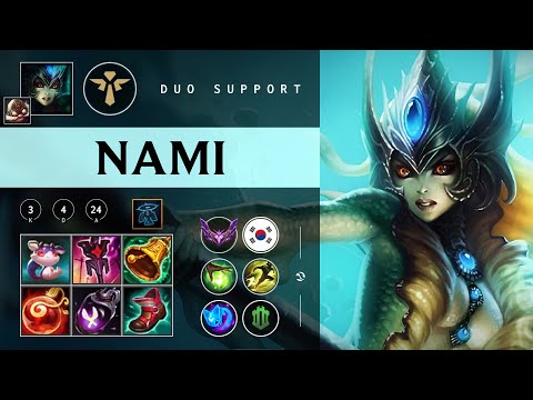 Nami Support vs Pantheon - KR Master Patch 26.02