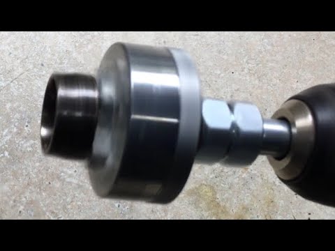 Mini lathe chuck for a drill perfect for ring