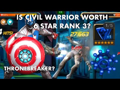 Is Civil Warrior Worth 6 Star Rank 3? | Marvel Contest of Champions