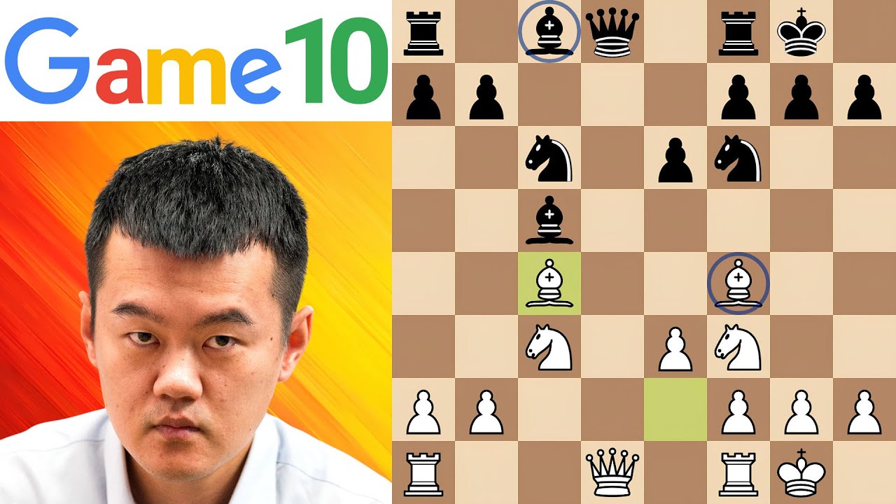 Game 10: Ding Liren vs Gukesh D | World Chess Championship 2024