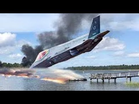 BREAKING First ever F35 crashes total loss in South Carolina Raw Footage 9/29/18 Video