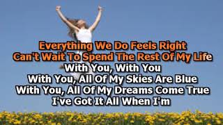 Charly McClain   With You, Karaoke