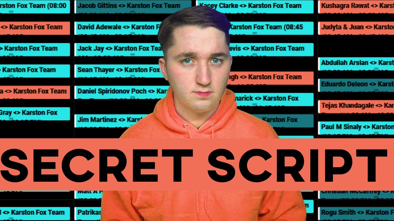 Email Script That Books Me 20-40 Meetings Per Week