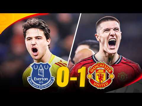SUPER SESKO BUT WOW LAMMENS, HUGE WIN! | EVERTON 0-1 MAN UTD