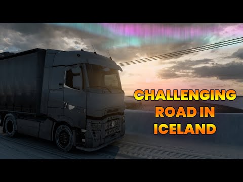CHALLENGING ROAD IN ICELAND | ETS2 |