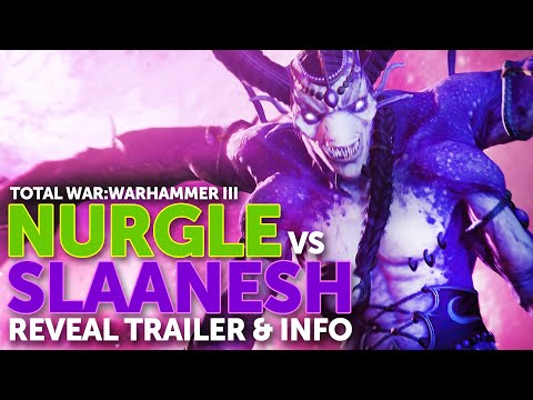NURGLE vs SLAANESH Trailer  | TOTAL WAR: Warhammer III
