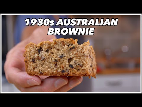 1930s Australian Brownies Recipe - Old Cookbook Show