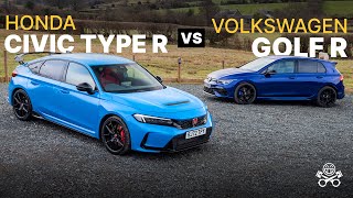 2023 Honda Civic Type R (FL5) vs VW Golf R (Mk8) | PistonHeads