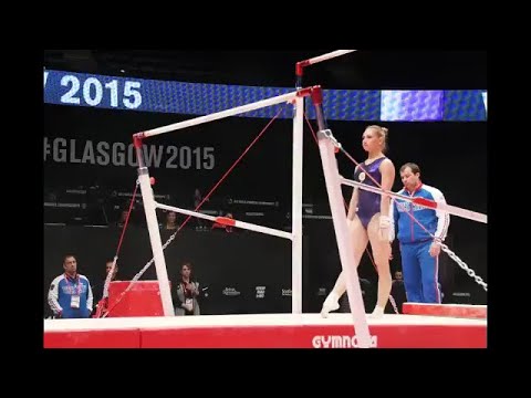 Viktoria Komova Execution Score | 2015 World Championship | Podium Training | Uneven Bars