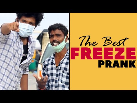 The Best Freeze Prank in Telugu | Latest Telugu Pranks | Pranks in Hyderabad 2020 | FunPataka Video