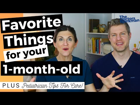 PEDIATRICIAN TIPS & Products for Your 1 Month Old Baby