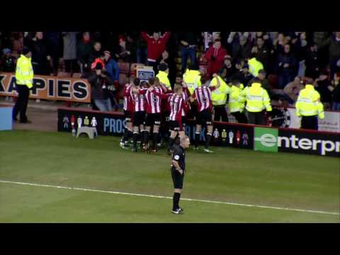 Blades 2-0 Oldham - match action