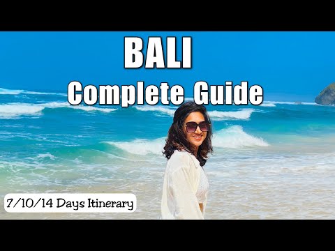 Bali Itinerary 7/10/14 days | Bali Complete Guide with Expenses | Bali Travel Guide with Family 2025