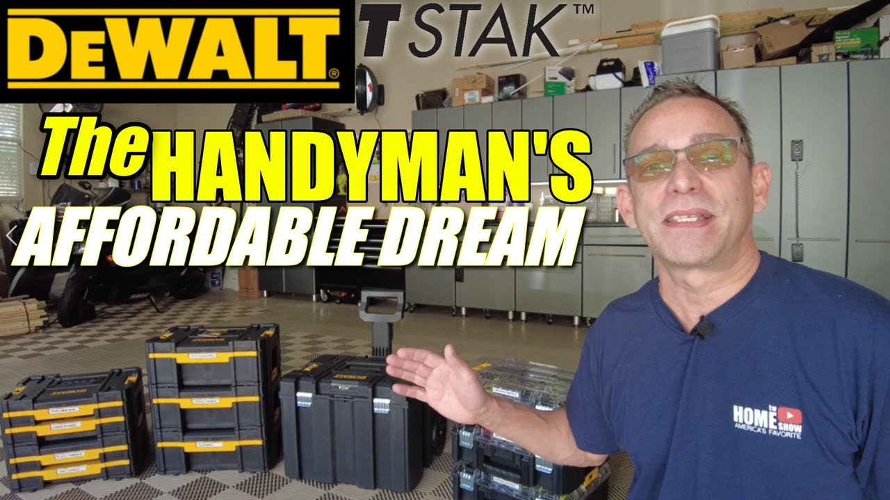 Watch video The AMAZINGLY-AFFORDABLE DeWALT TSTAK Mobile Tool Organizer | Handyman TOOL-BOX Now The AMAZINGLY-AFFORDABLE DeWALT TSTAK Mobile Tool Organizer | Handyman TOOL-BOX