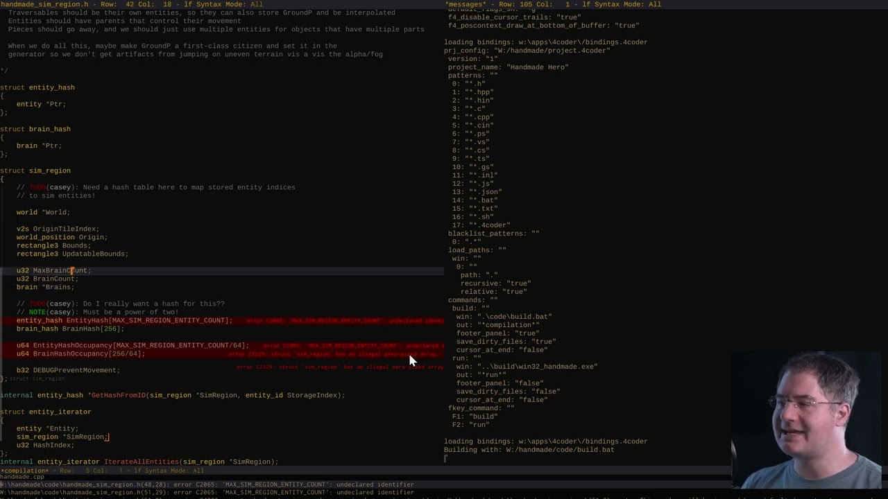 Handmade Hero Day 666 - Entity Packing and Unpacking