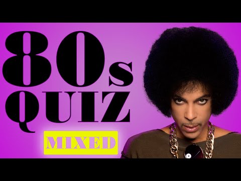 BIG HITS OF THE 80s |  MUSIC QUIZ  | Guess the song | Difficulty MIXED