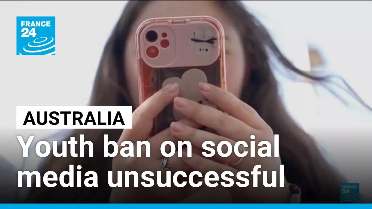 Australia's youth ban on social media has minimal results • FRANCE 24 English