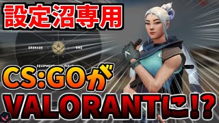 【ヴァロラント】CSGOでVALORANTができる設定方法教えます。