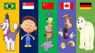 Cartoons From Different Countries | Pt.48