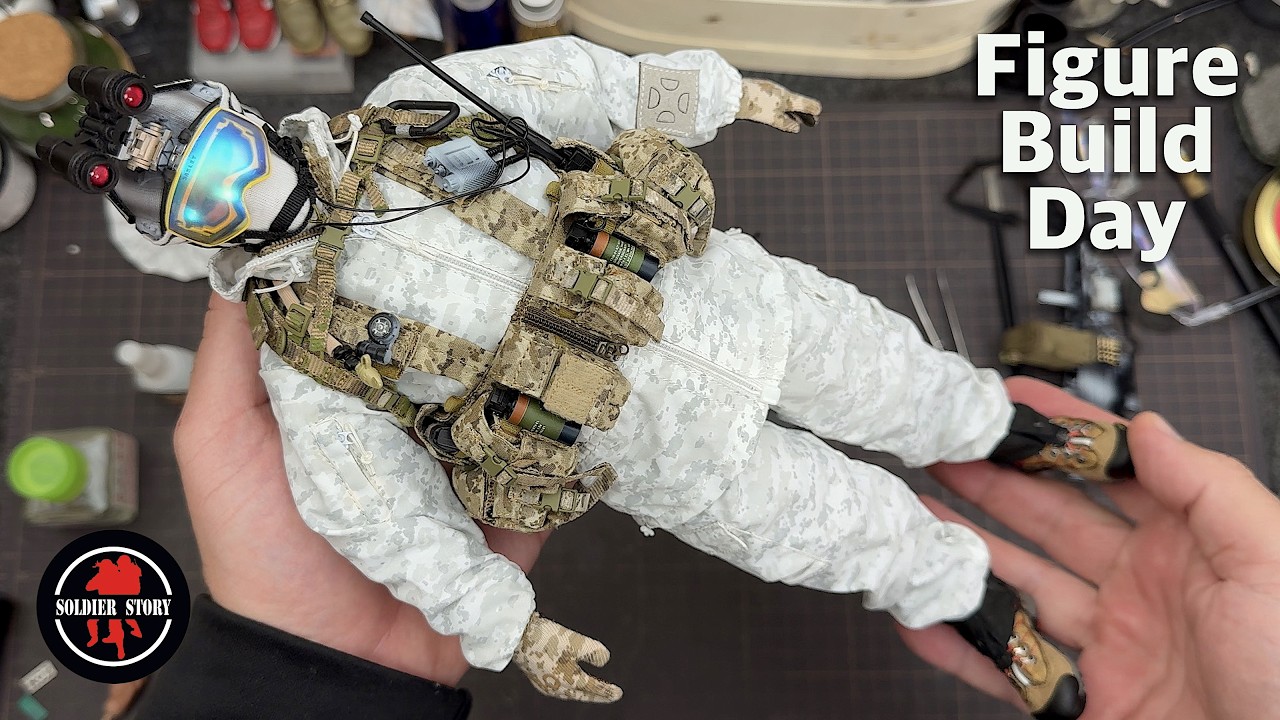 Building the NSW Winter Warfare Gunner – 1/6 Scale