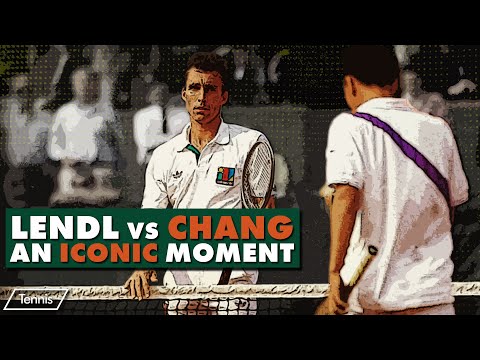 Iconic Moments: Chang vs Lendl - Roland Garros 4th Round, 1989