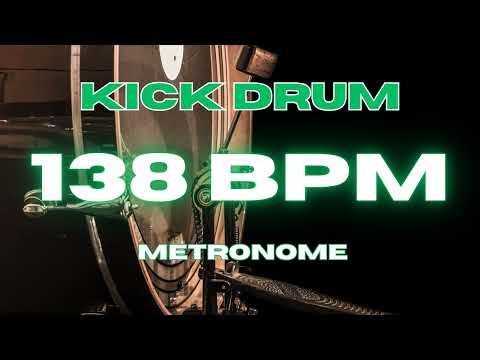 138 BPM - Kick Drum Metronome