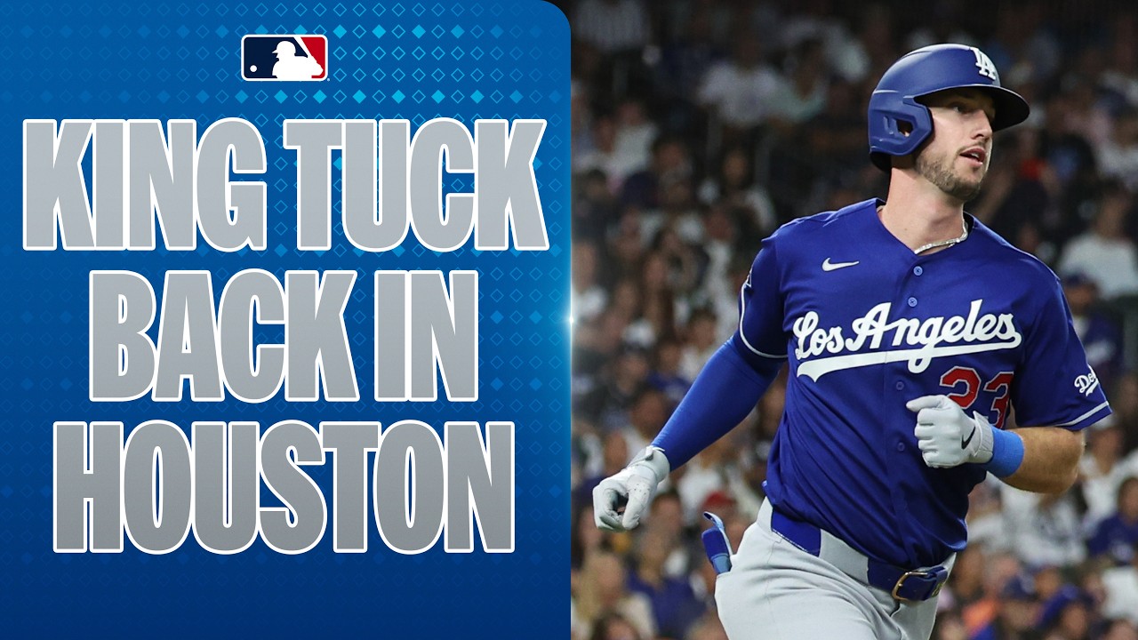 Familiar territory? 👀 Kyle Tucker crushes a home run for the Dodgers in Houston! 💪 | MLB Highlights