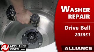 Speed Queen Washer Will Not Agitate - Drive Bell Repair