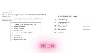 CAMBRIDGE IELTS 18 TEST 1 PART 2