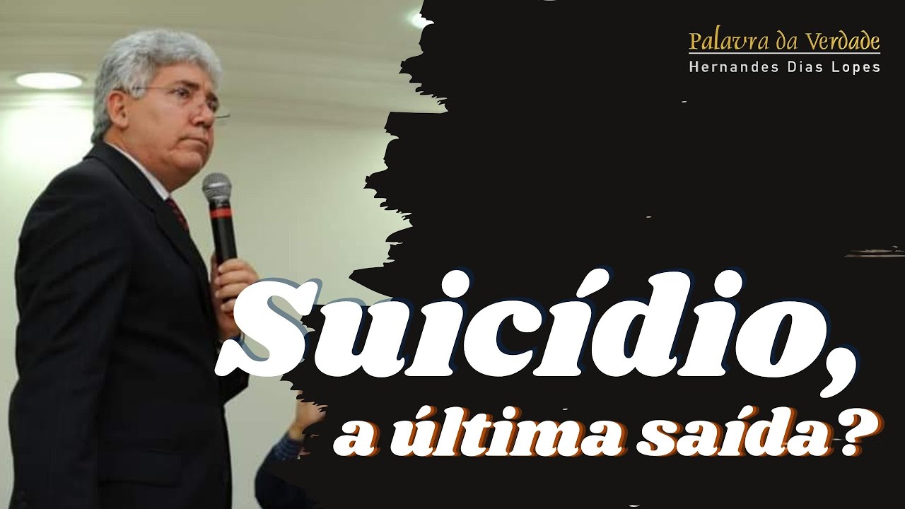 SUICÍDIO, A ÚLTIMA SAÍDA?