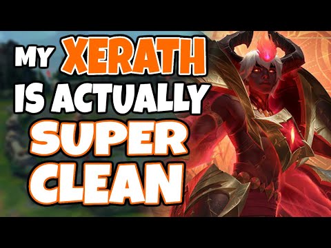 Turns out my XERATH is ACTUALLY SUPER CLEAN, even my teammates were pinging me. | Challenger Xerath