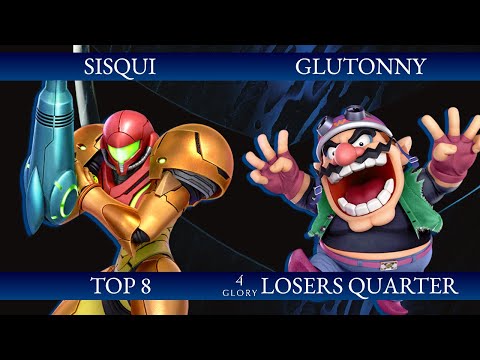 GLORY 4 - Sisqui (Samus) vs Glutonny (Wario) - TOP 8 Losers Quarter